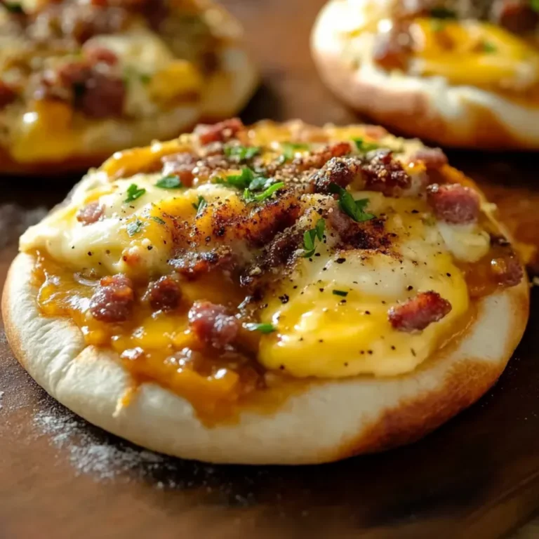 Delicious Breakfast Pizza Muffins Recipe