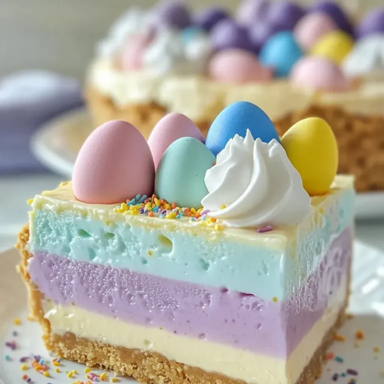 Delicious Easter Jello-O Pie Recipe