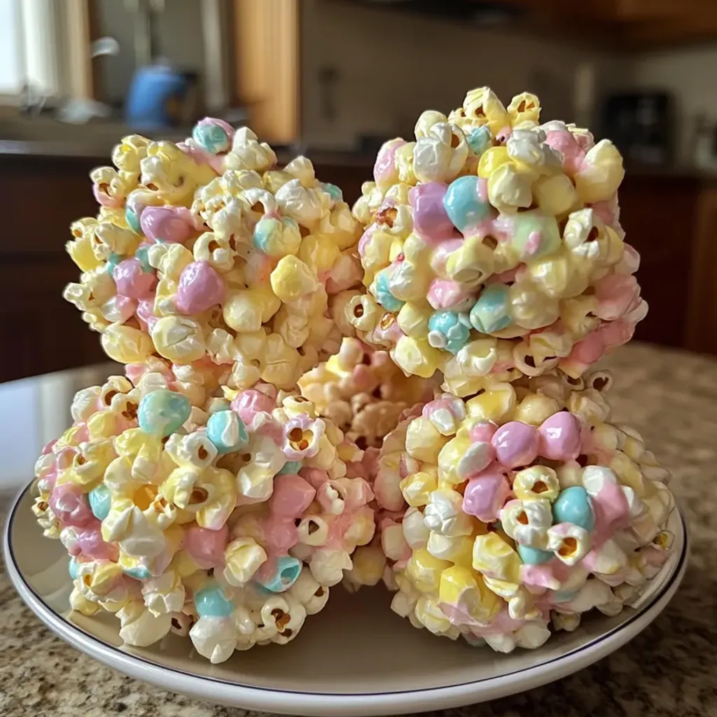 Delicious Easter Popcorn Balls Recipe