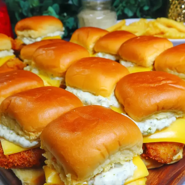 Delicious Filet-O-Fish Sliders: Easy Recipe for Any Occasion