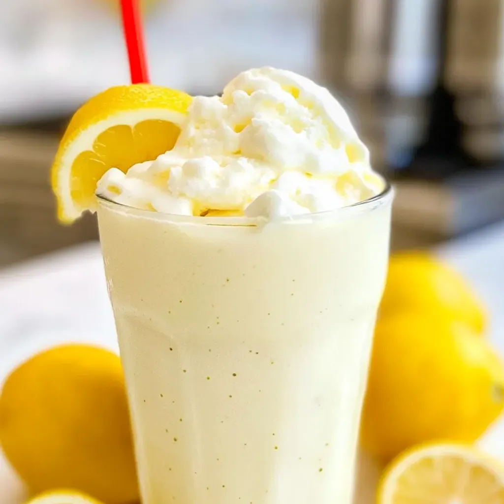 Delicious Frozen Lemonade Recipe - Copycat Chick-Fil-A Frosted Lemonade
