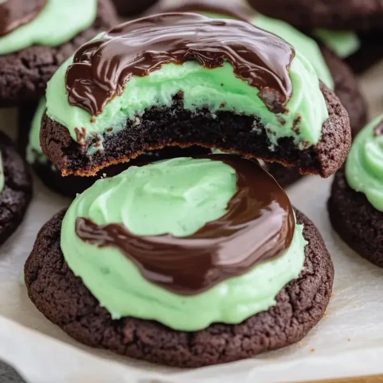 Delicious Grasshopper Cake Mix Cookies Recipe