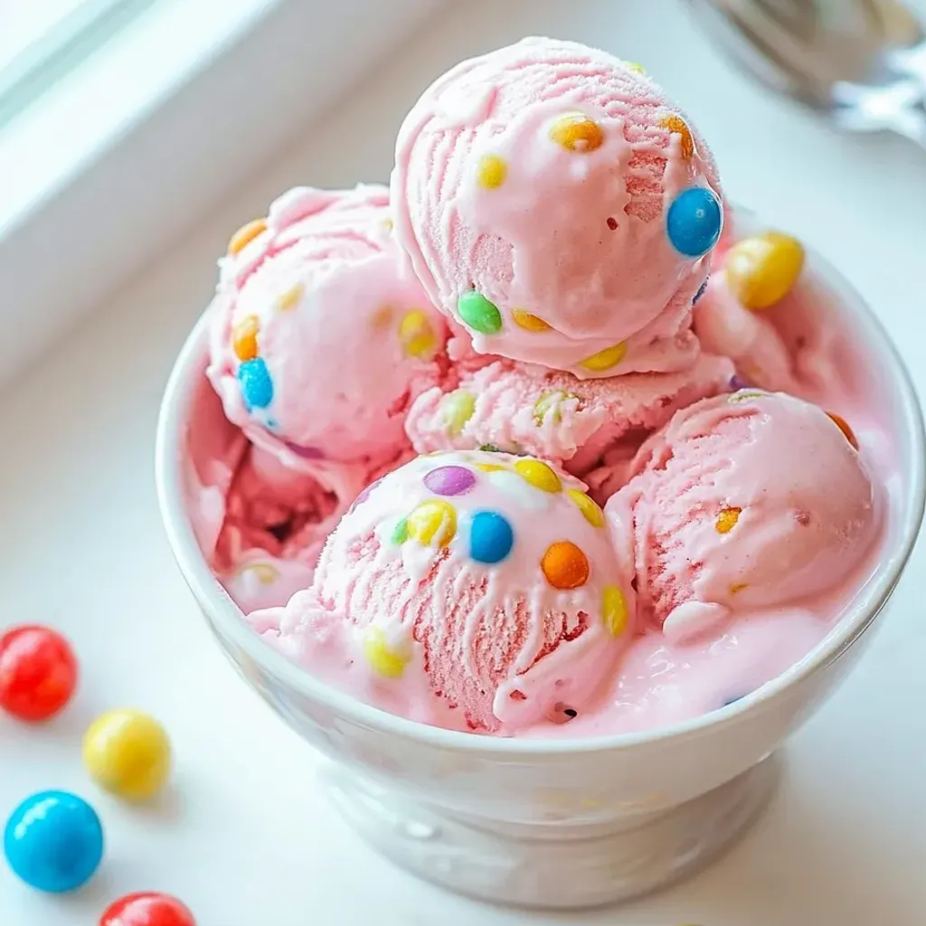 Delicious Homemade Bubblegum Ice Cream Recipe
