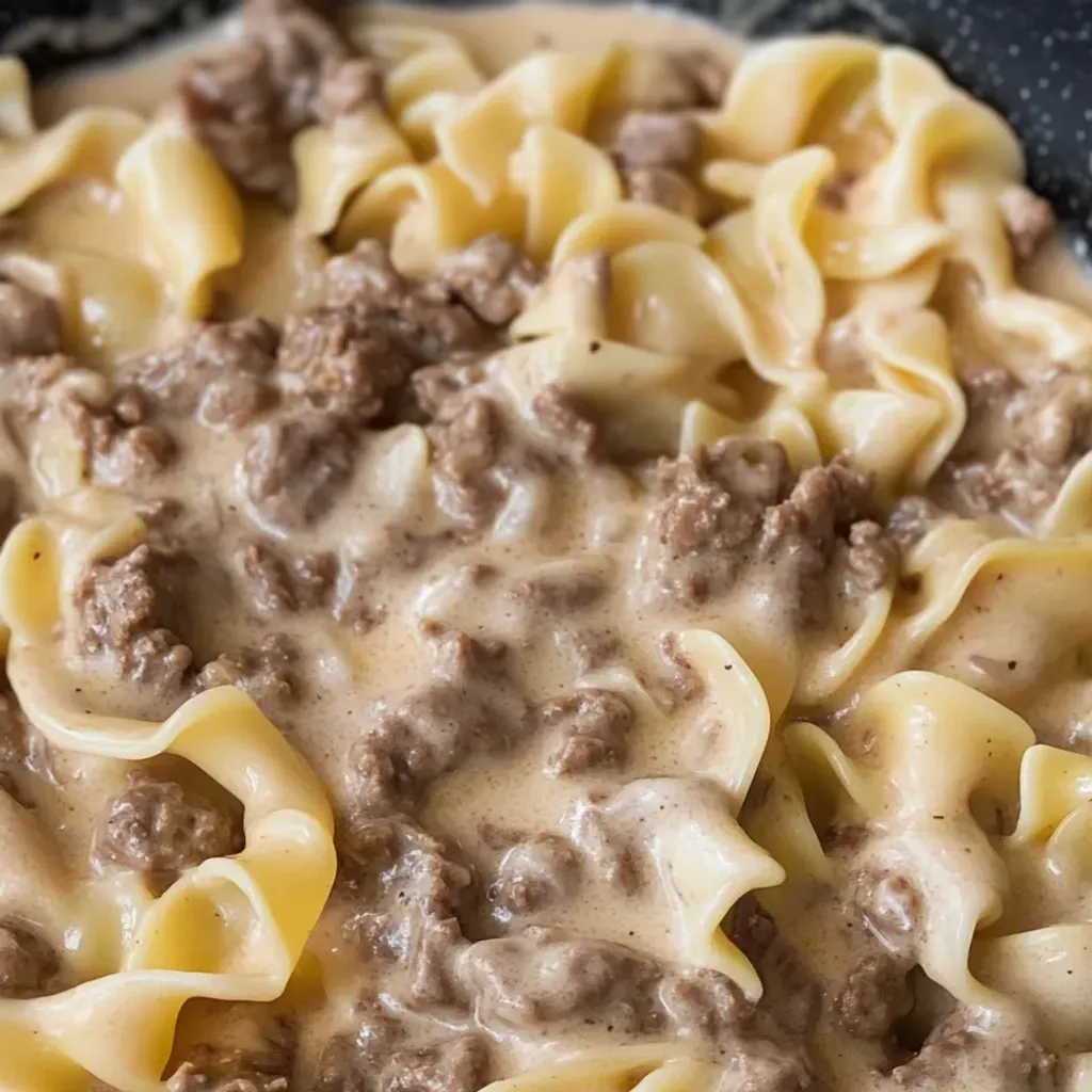 Delicious Homemade Ground Beef Stroganoff Recipe