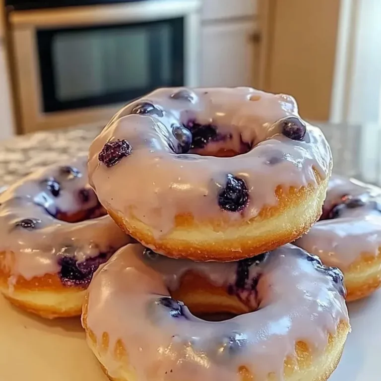 Delicious Keto Blueberry Donuts Recipe