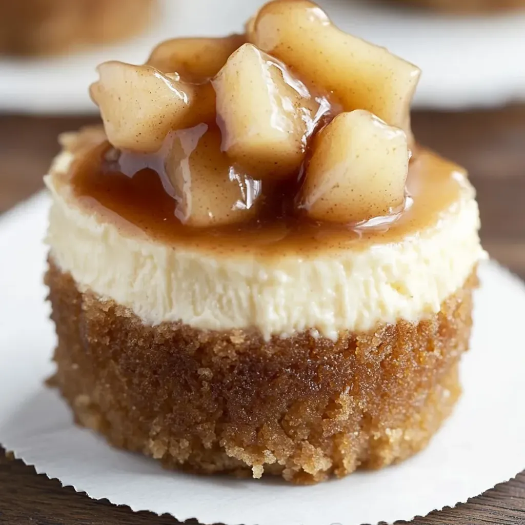 Delicious Mini Apple Cheesecakes Recipe