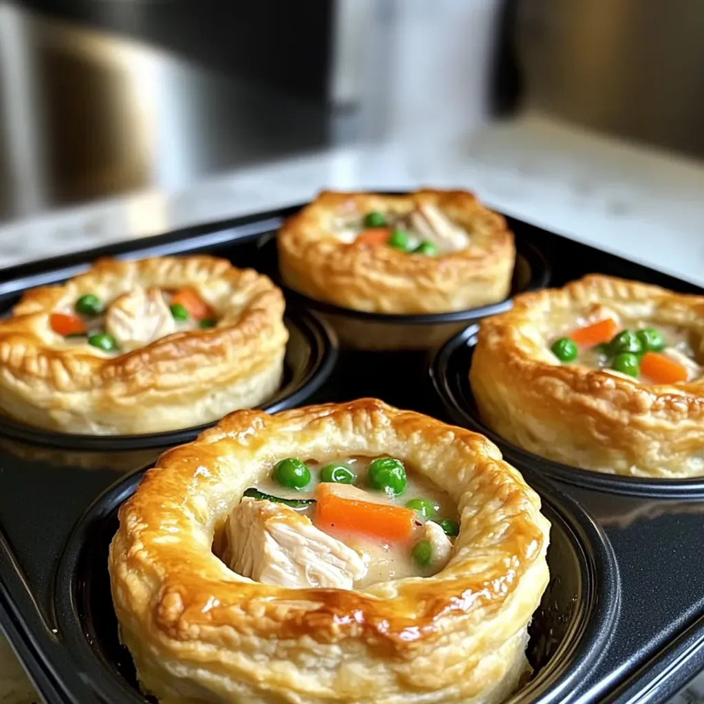 Delicious Mini Chicken Pot Pies Recipe