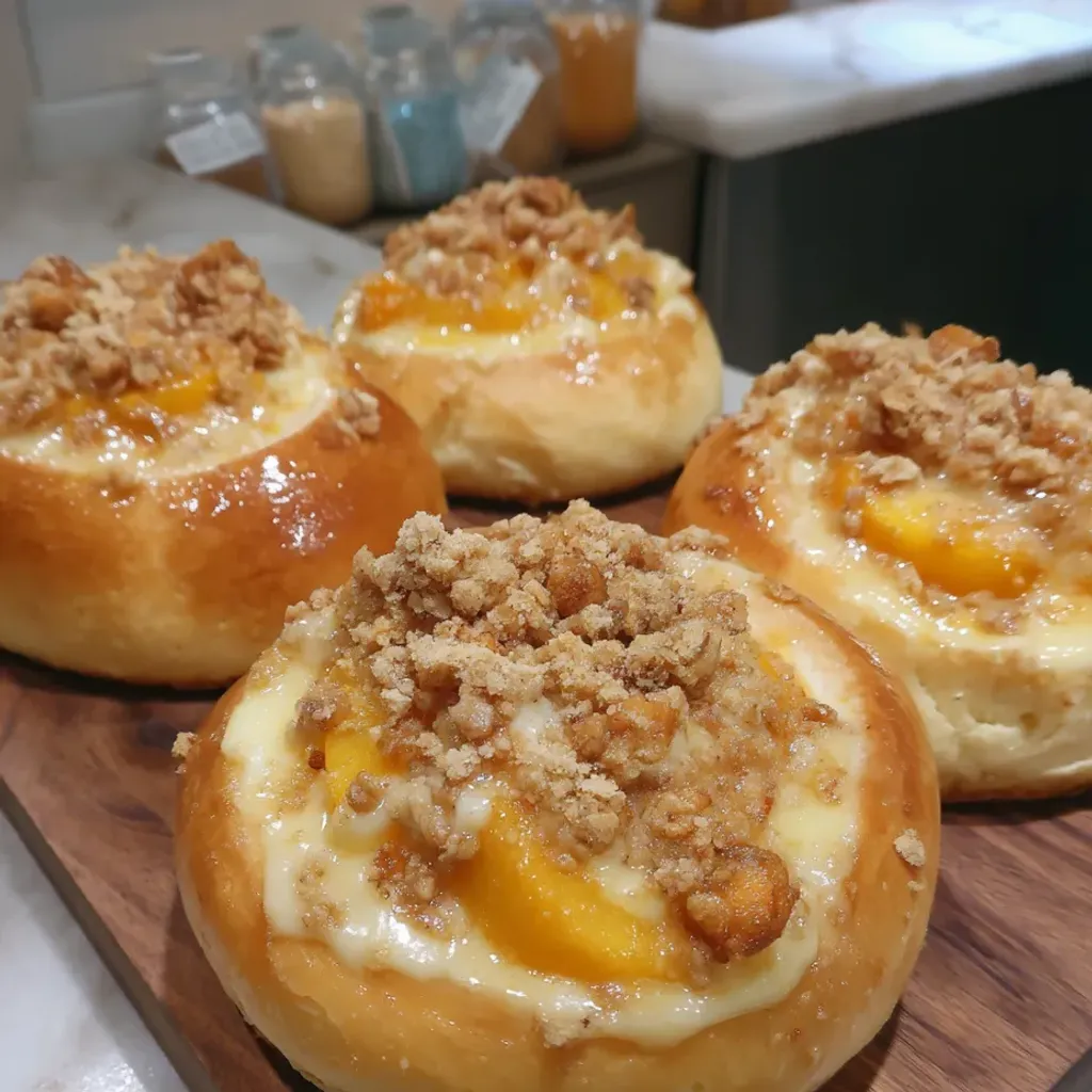 Delicious Peach Brioche Recipe