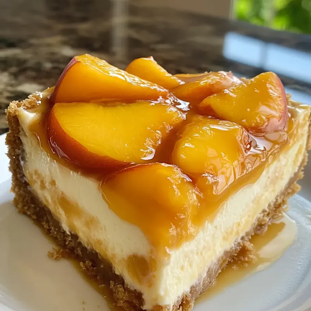 Delicious Peach Cobbler Cheesecake Recipe