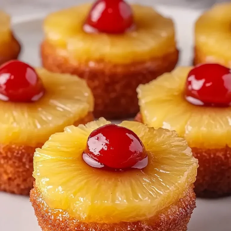 Delicious Pineapple Upside Down Cupcakes Recipe