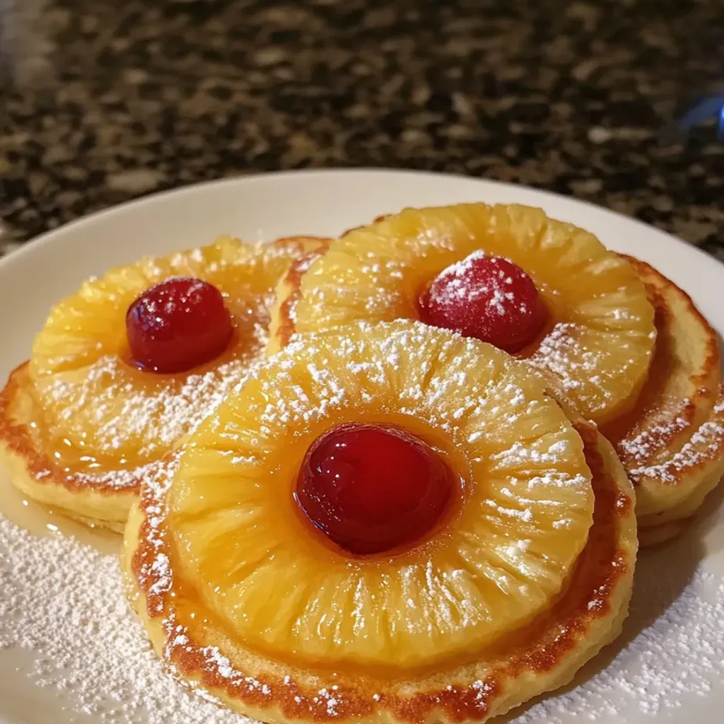 Delicious Pineapple Upside-Down Pancakes Recipe