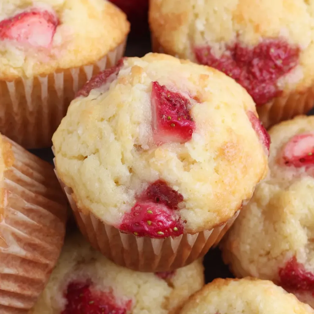 Delicious Strawberry Cream Cheese Muffins Recipe