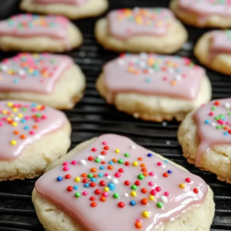 Delicious Strawberry Pop Tart Cookies Recipe