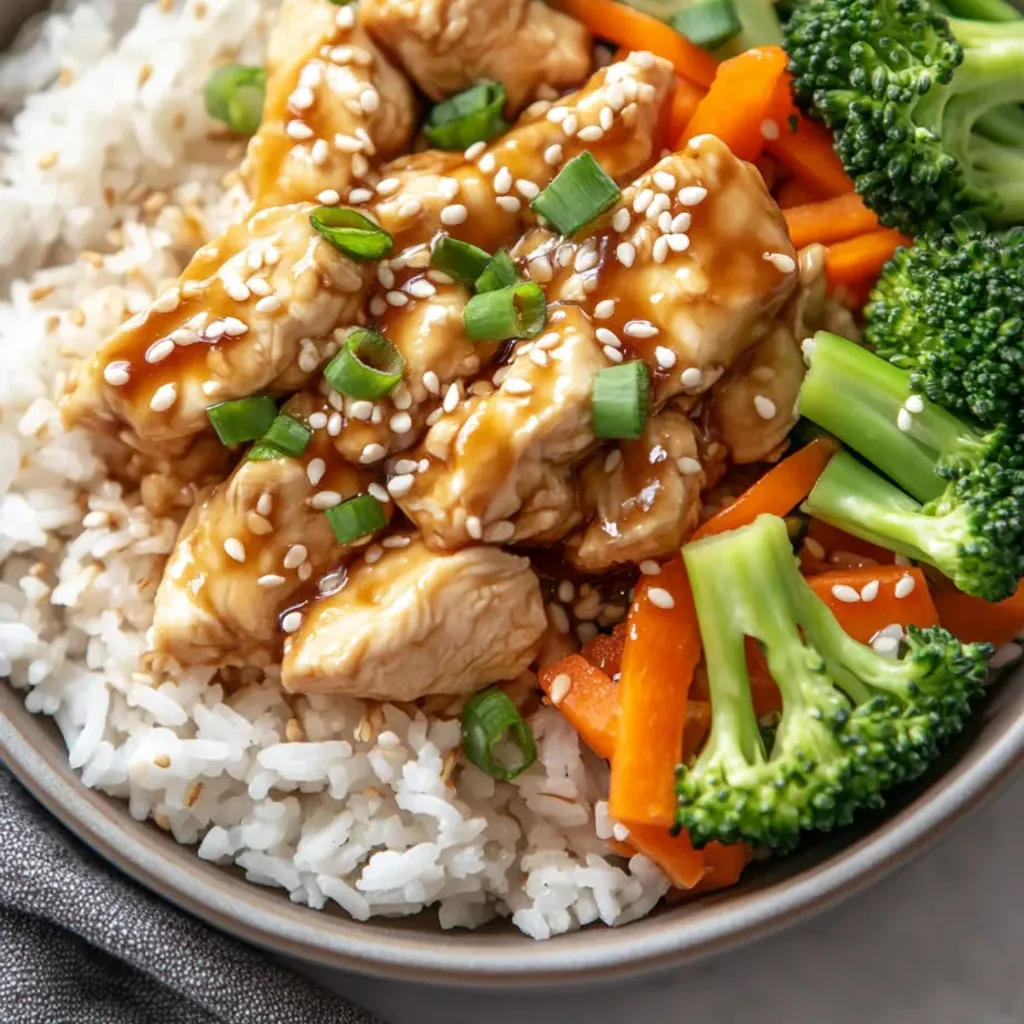 Delicious Teriyaki Chicken Rice Bowl Recipe