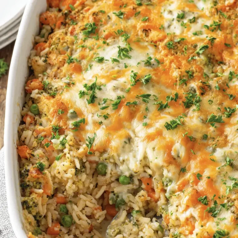 Delicious Vegetable Rice Casserole Recipe