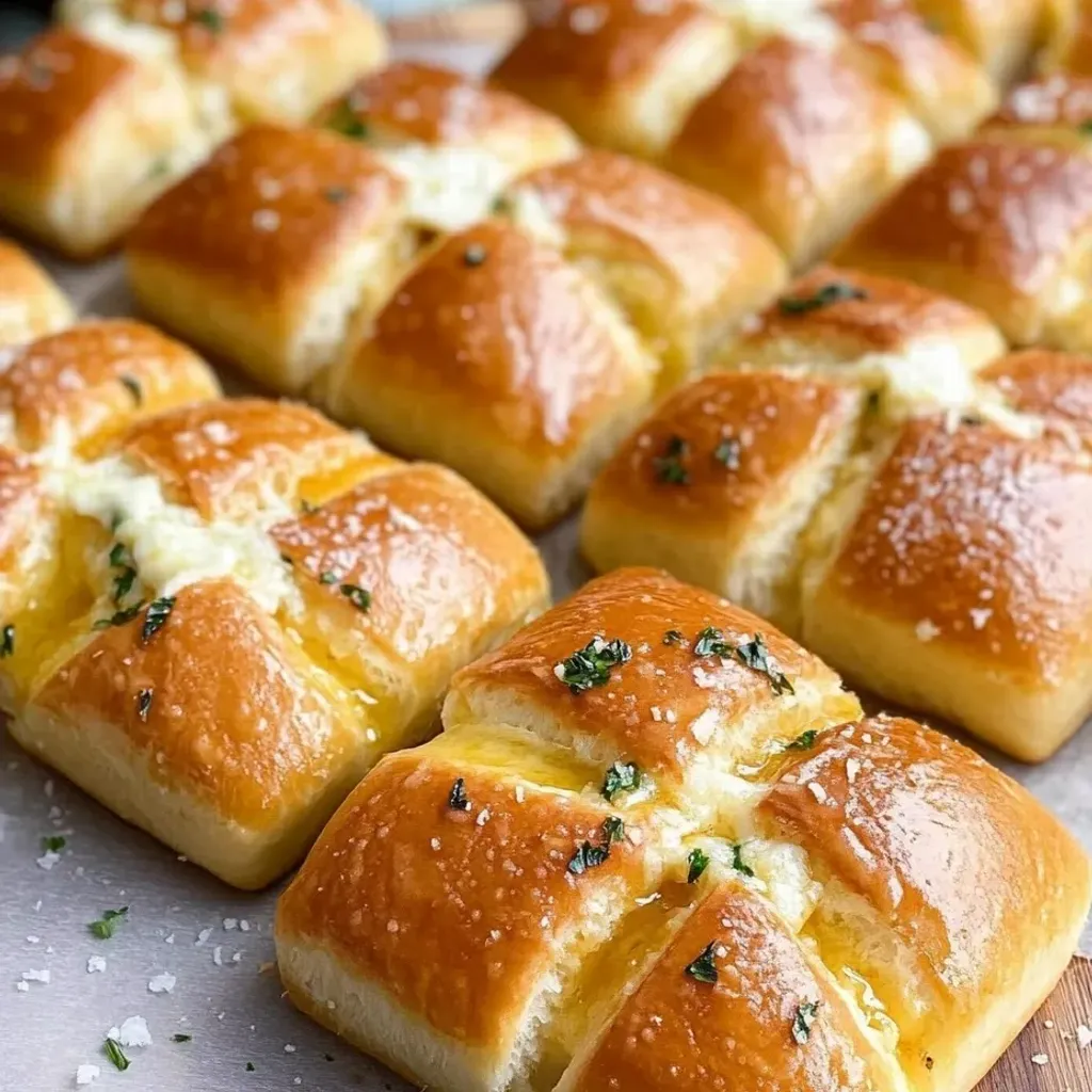 Flavorful Korean Cream Cheese Garlic Buns Recipe