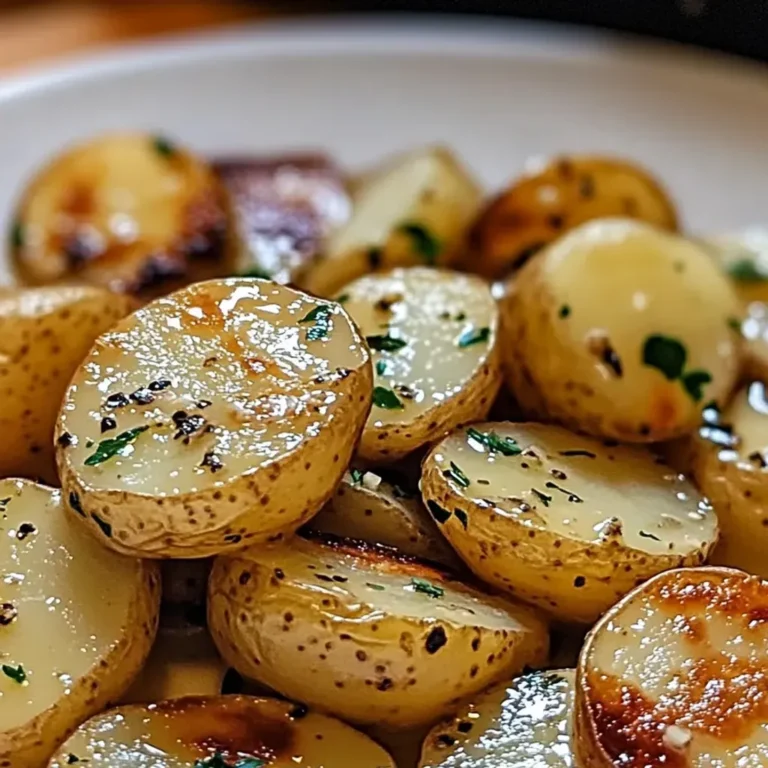 Garlic Cream Sauce Potatoes - Easy and Delicious Recipe