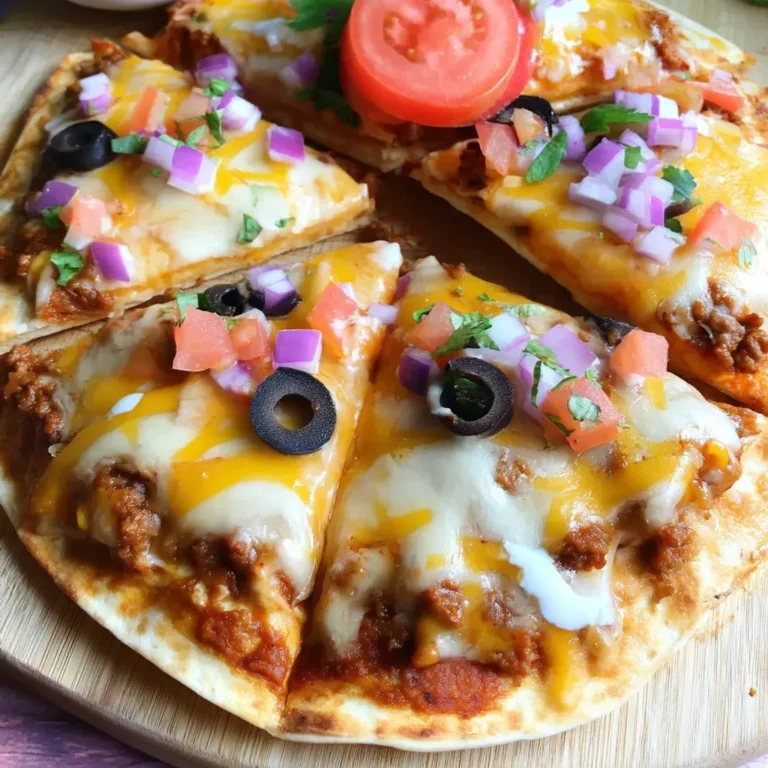 Homemade Mexican Pizza Recipe: Taco Bell Copycat