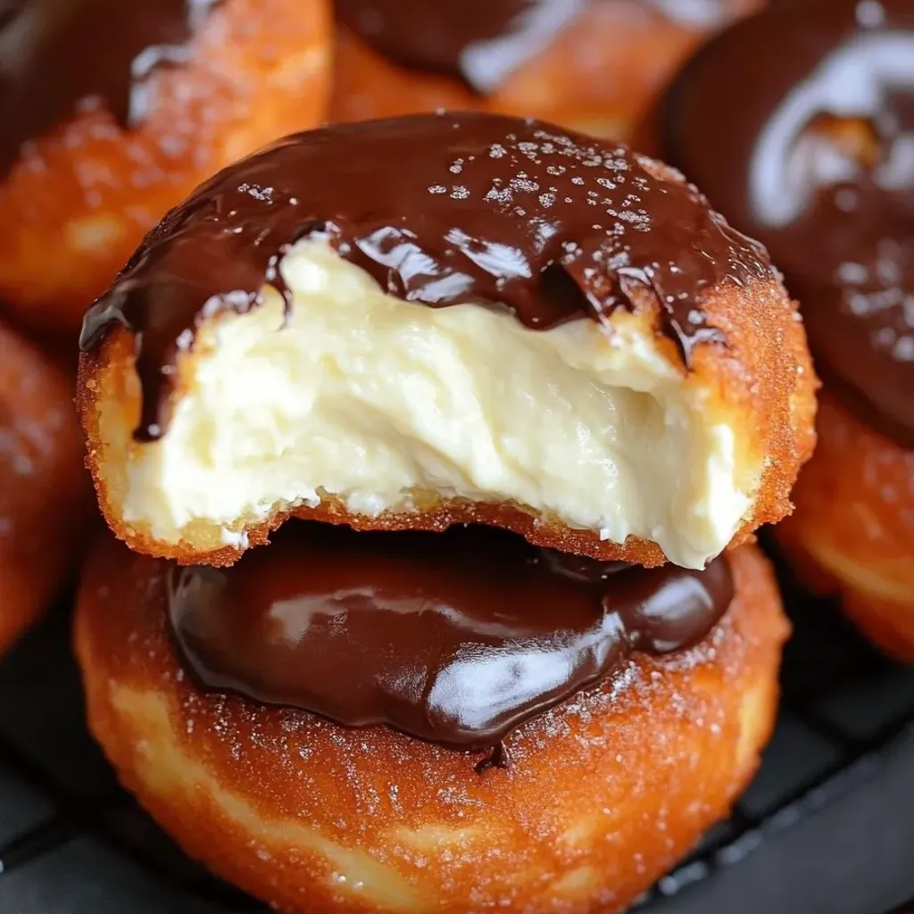 Irresistible Bailey's Cheesecake Doughnuts