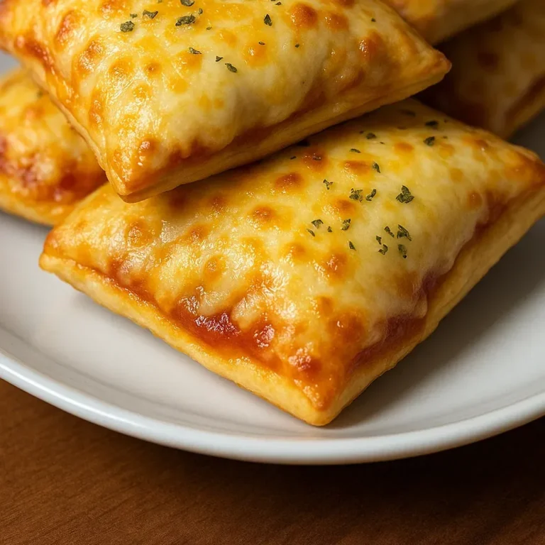 Irresistible Cheesy Pizza Pockets Recipe