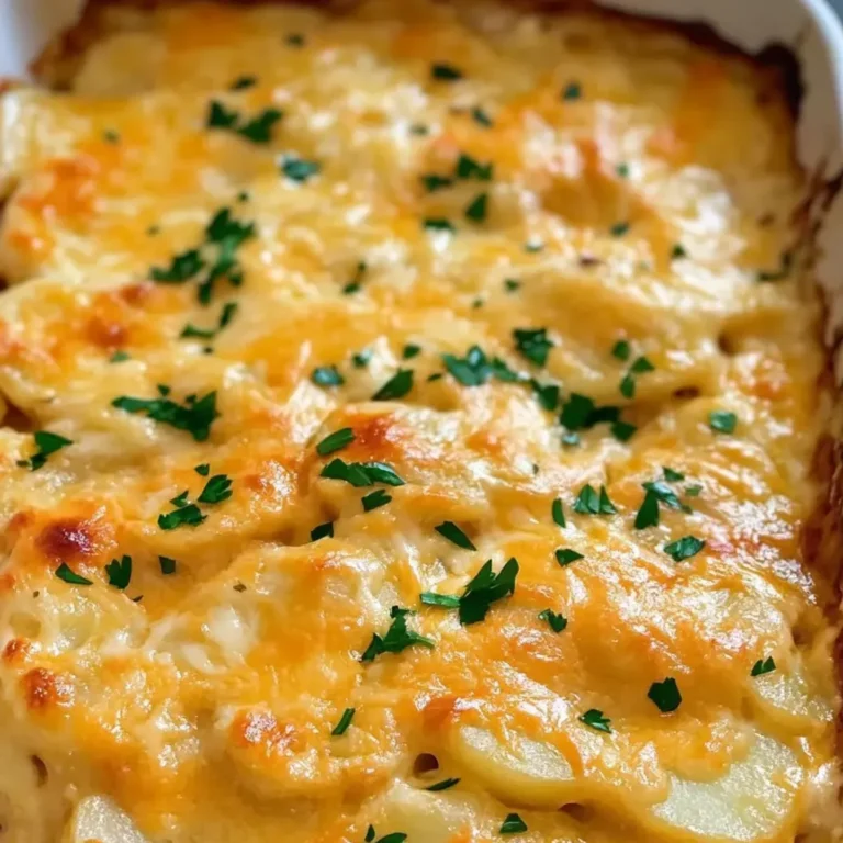 Irresistible Cheesy Scalloped Potatoes