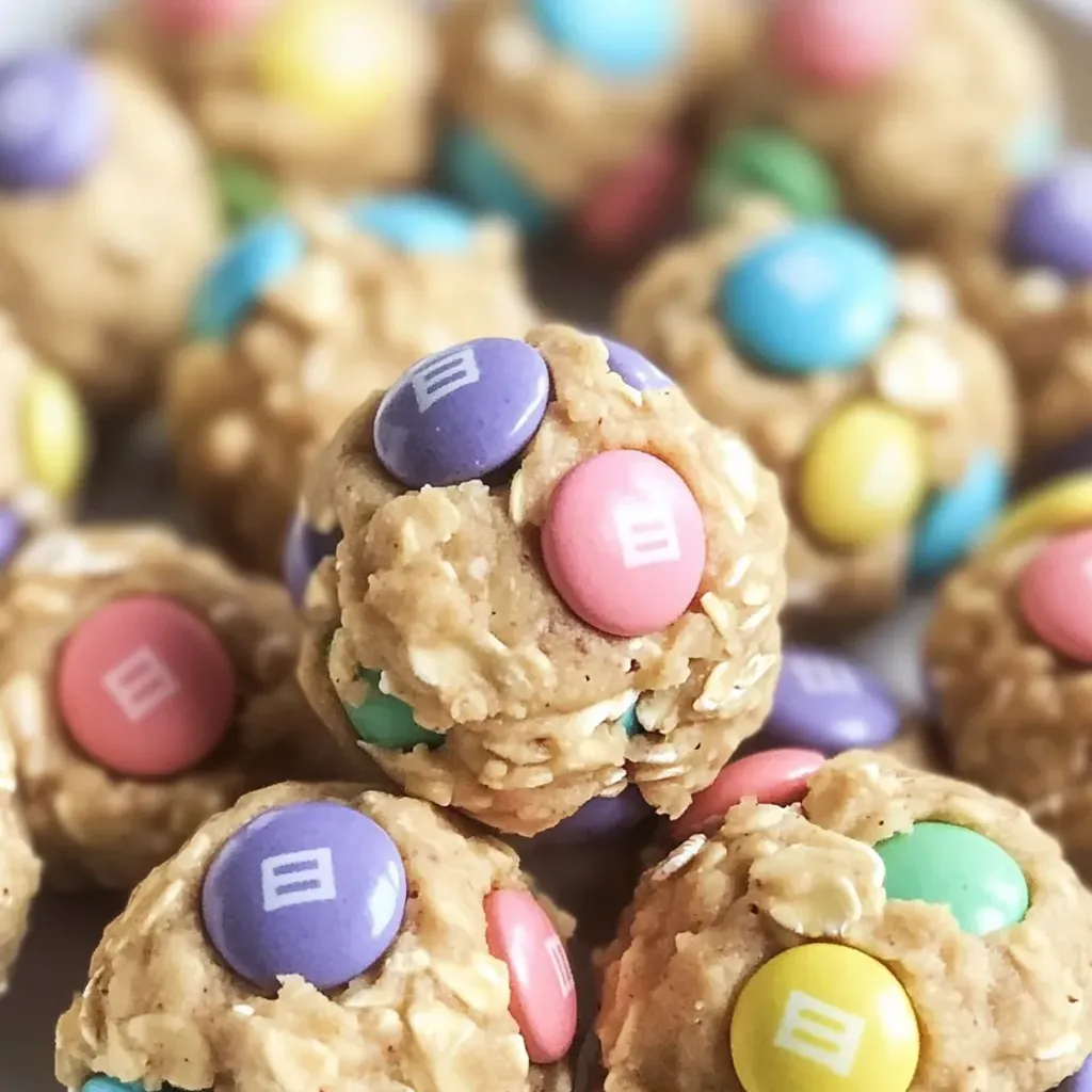 Irresistible Easter Egg Cookie Dough Bites