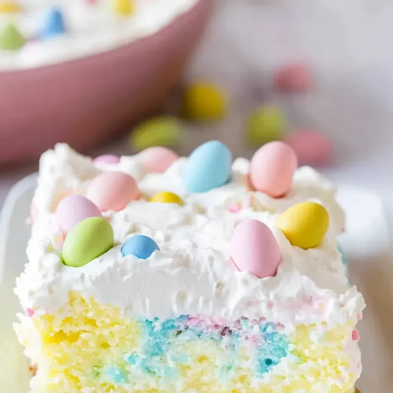 Irresistible Easter Poke Cake Recipe