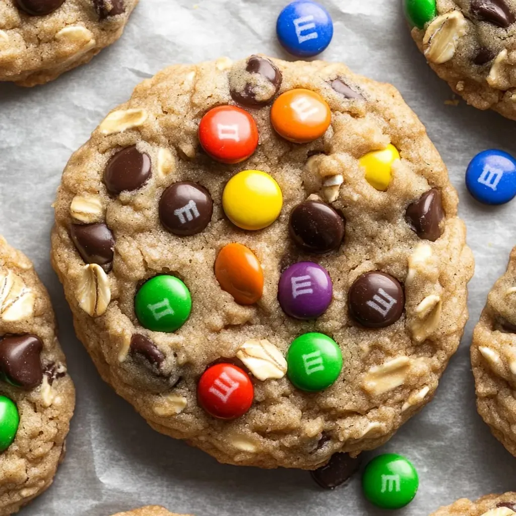 Irresistible Gluten-Free Monster Cookies
