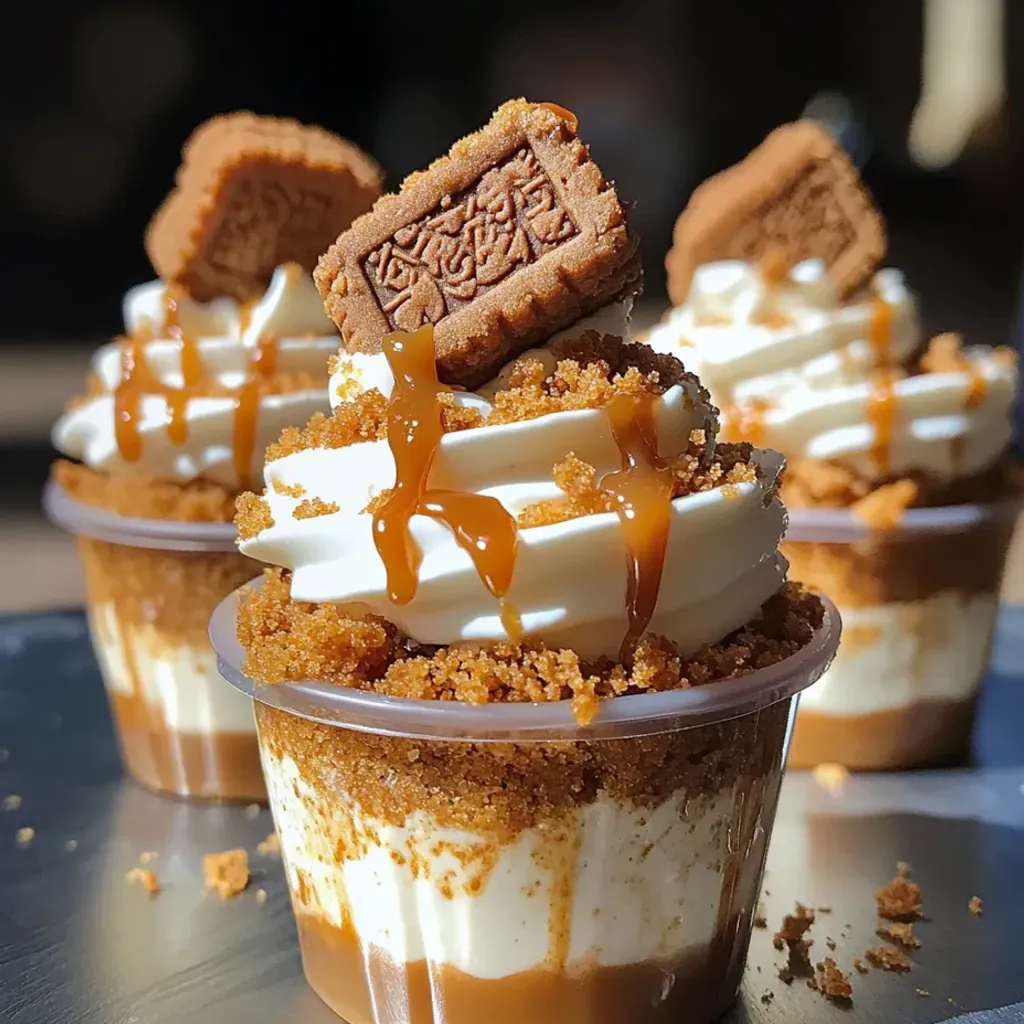 Irresistible Mini Cookie Butter Cheesecake Bites