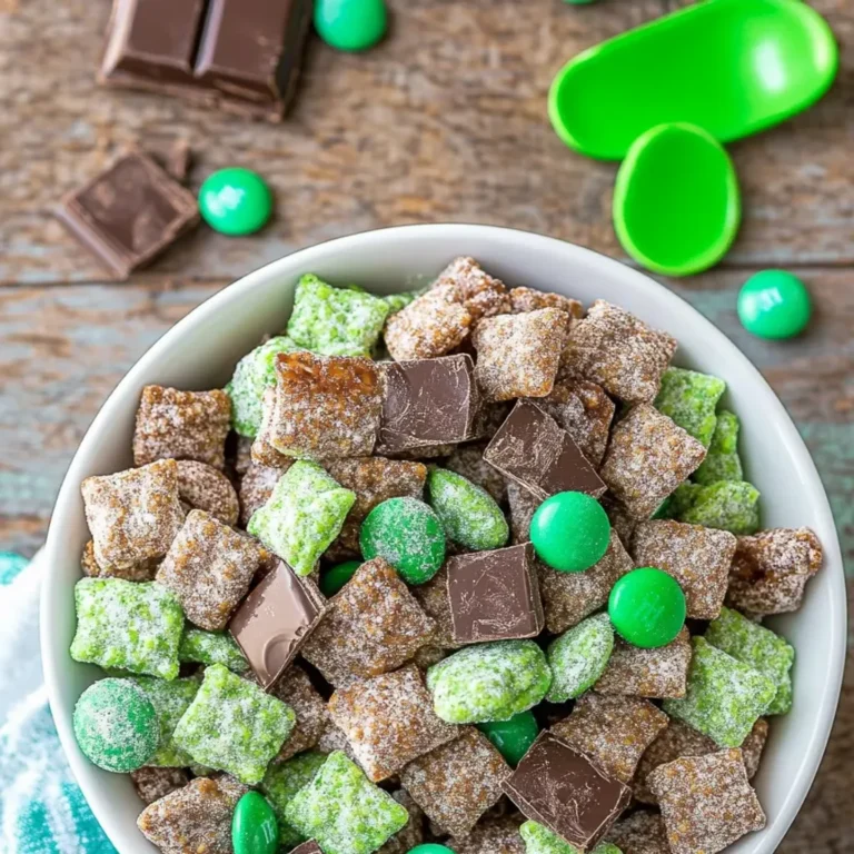 Irresistible Mint Chocolate Muddy Buddy Recipe