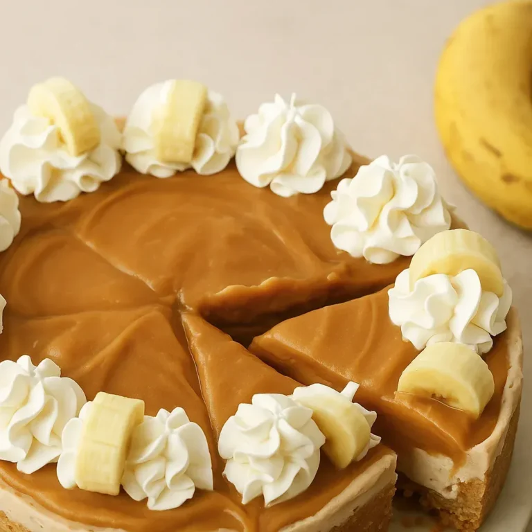Irresistible No-Bake Banoffee Cheesecake Recipe