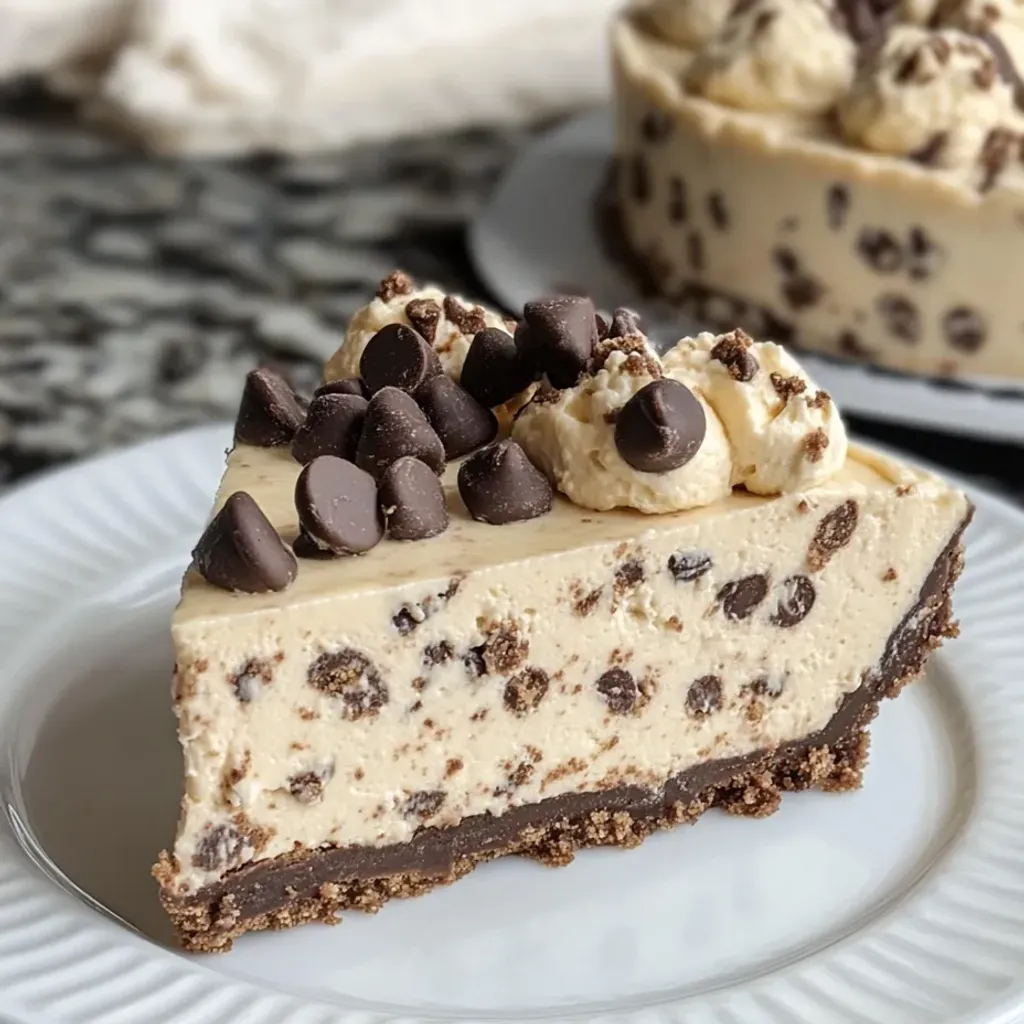 Irresistible No Bake Cookie Dough Cheesecake Recipe