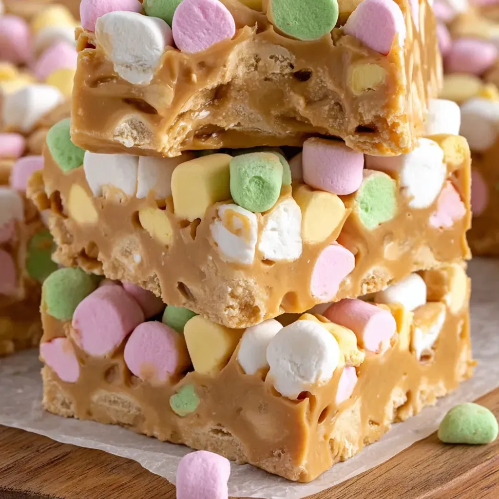 Irresistible No-Bake Peanut Butter Marshmallow Bars