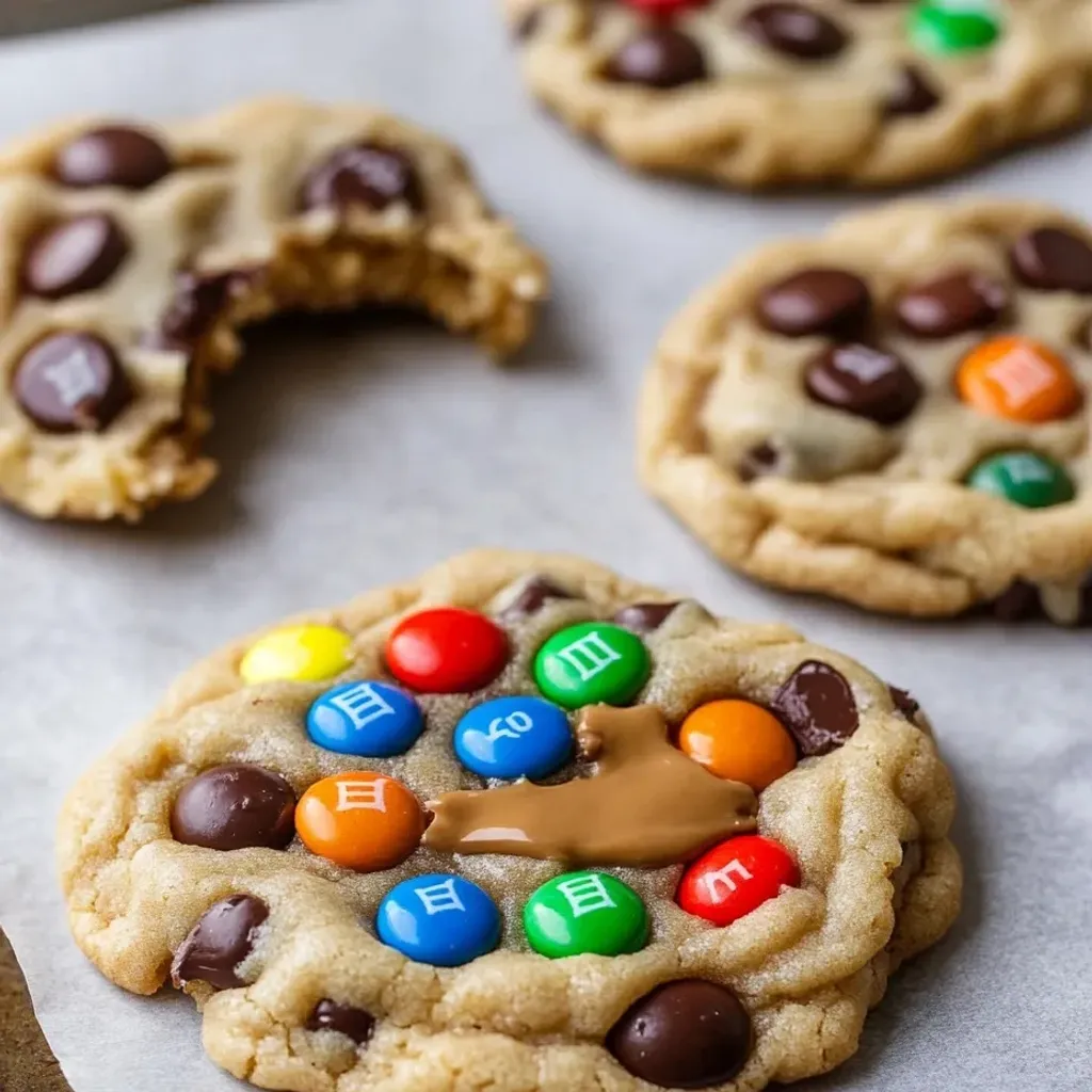 Irresistible Peanut Butter M&M Cookies Recipe