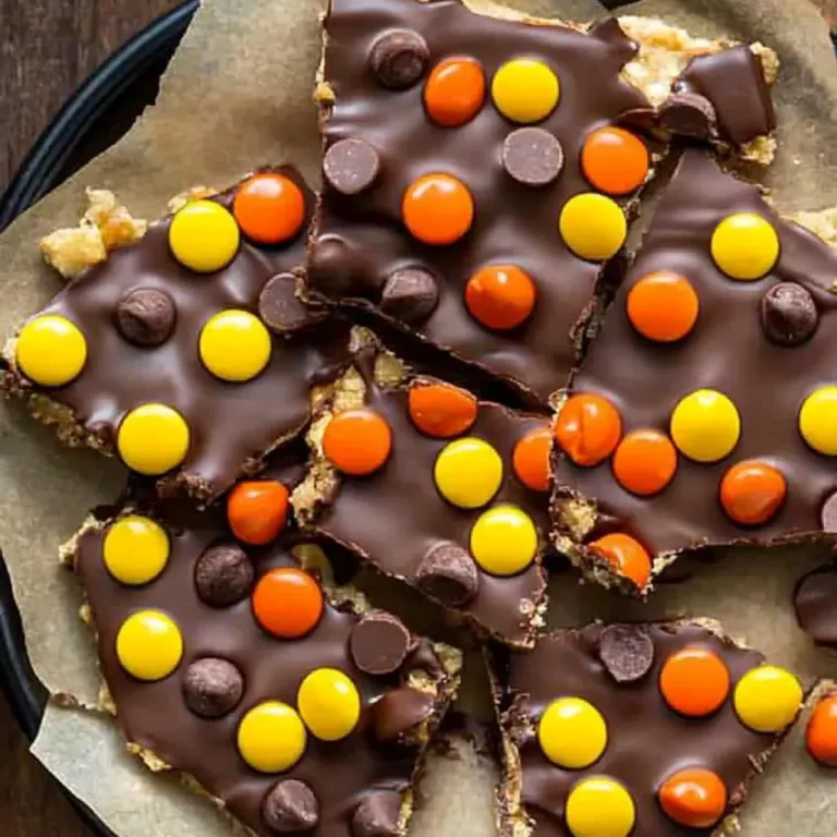 Irresistible Reese's Pieces Peanut Butter Bark Recipe