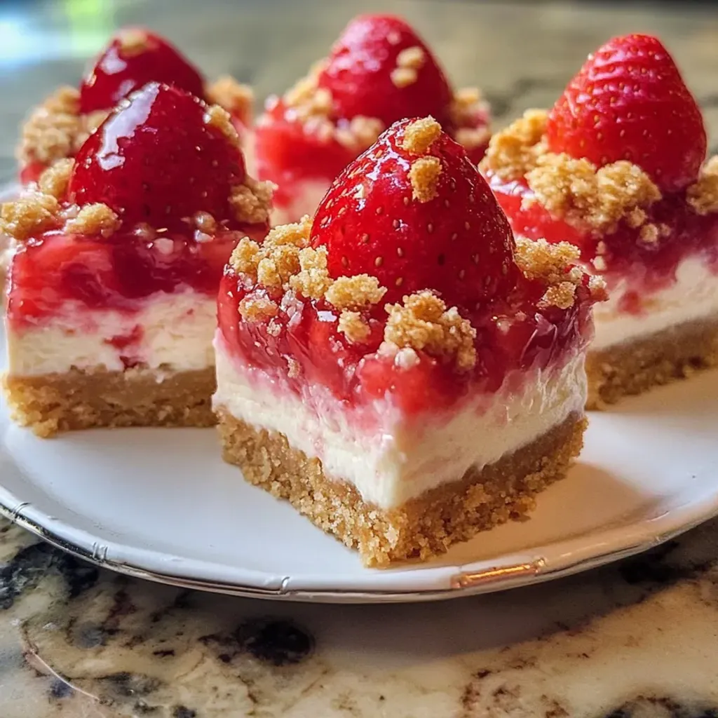 Irresistible Strawberry Crunch Cheesecake Bites