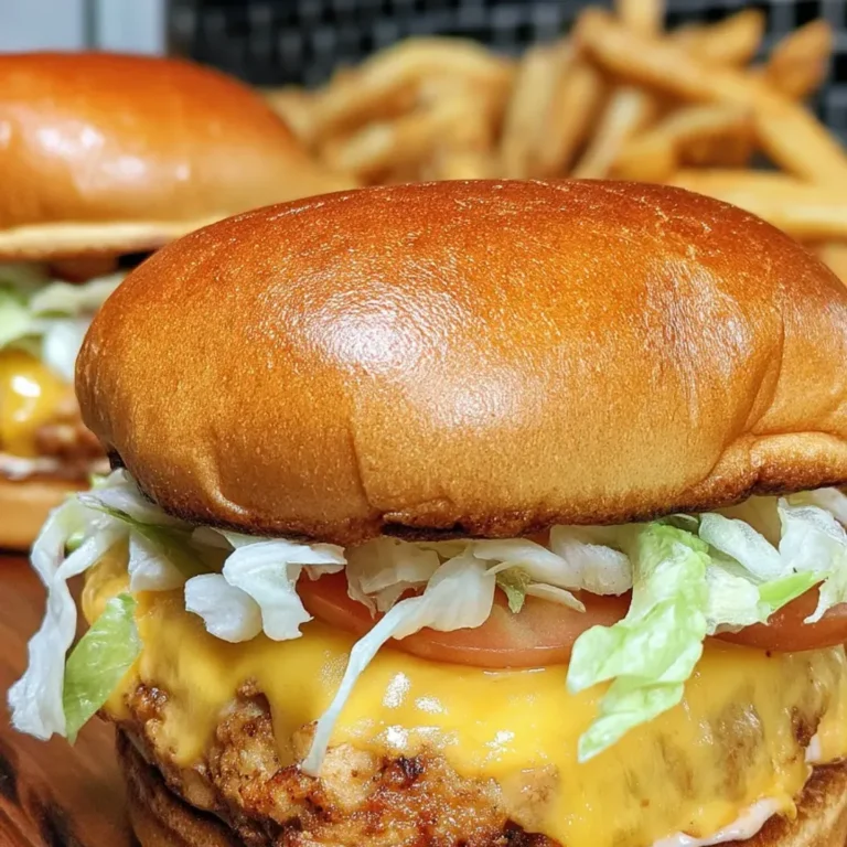 Juicy Ground Chicken Smash Burgers