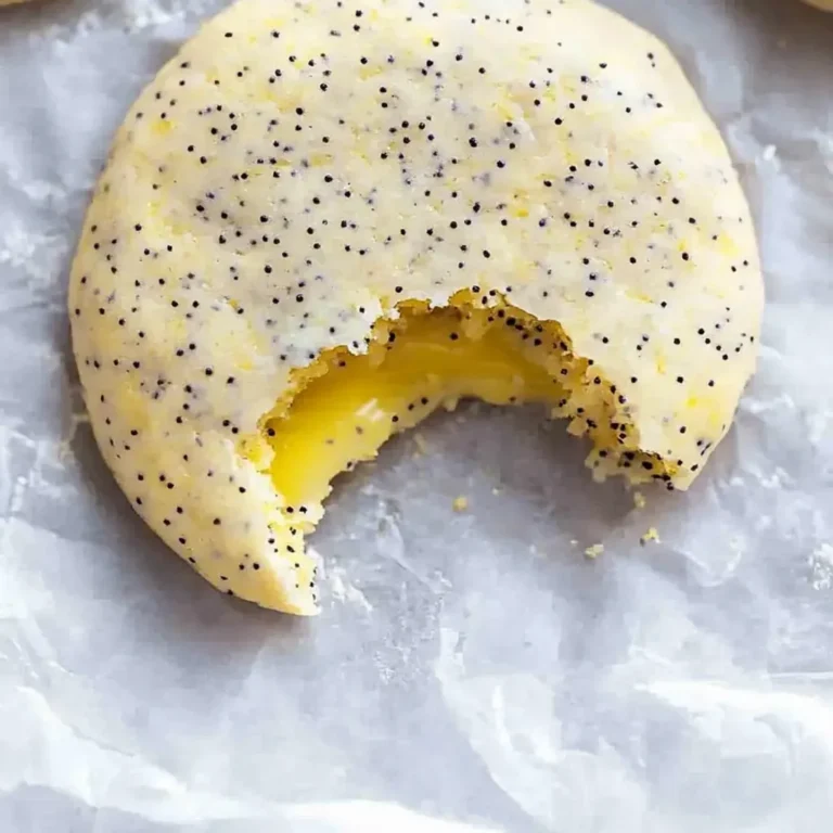 Luscious Lemon Poppy Seed Cookie Recipe