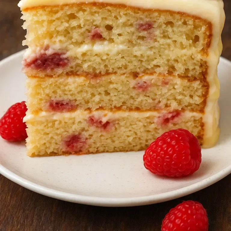 Luscious Raspberry Lemon Cake Recipe