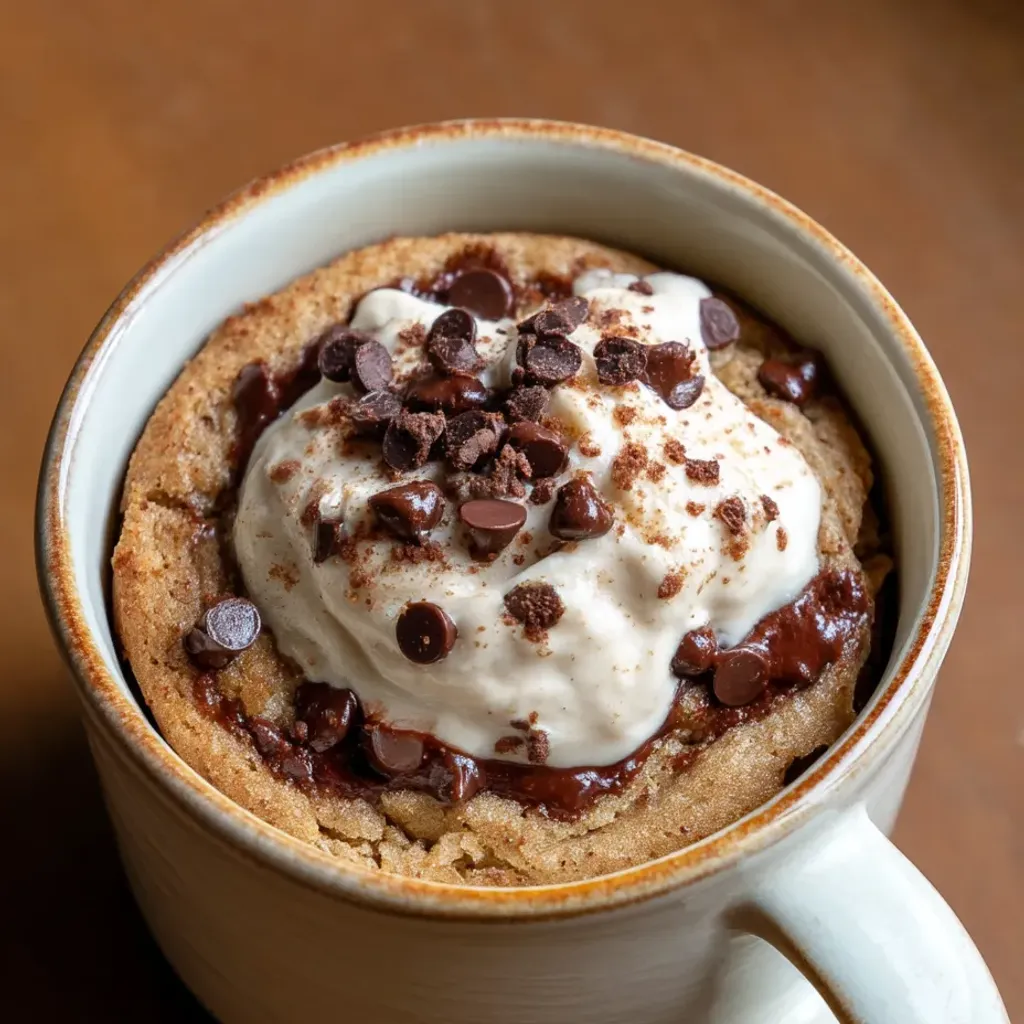 Moist Banana Mug Cake Recipe