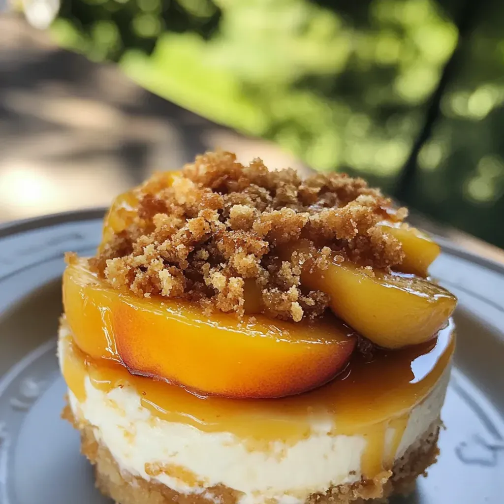Peach Cobbler Cheesecake Bites Recipe