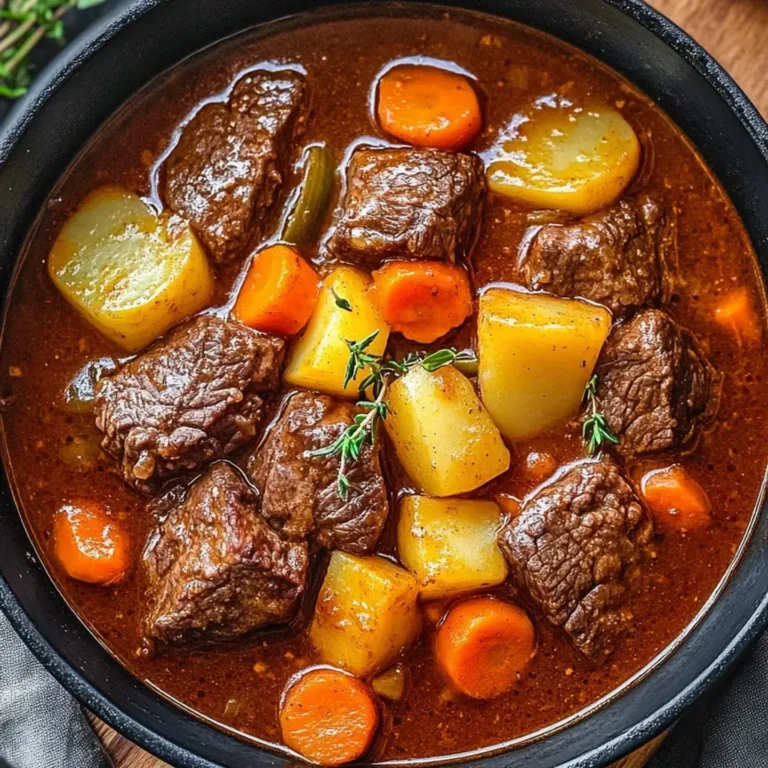 Quick & Delicious Beef Stew Recipe