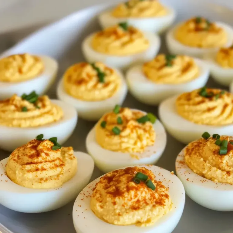 Savory Deviled Eggs Recipe