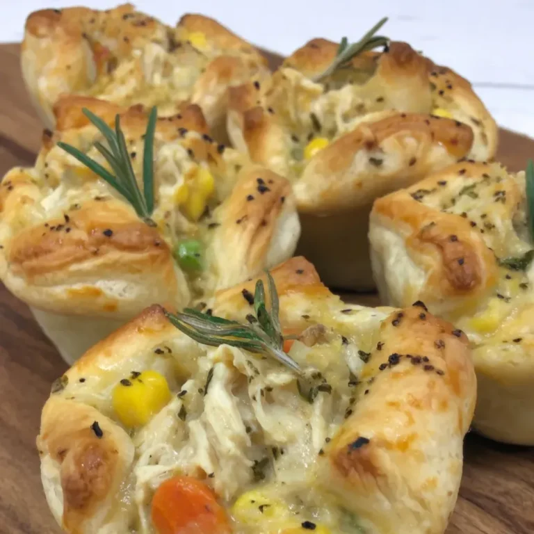 Savory Mini Chicken Pot Pies
