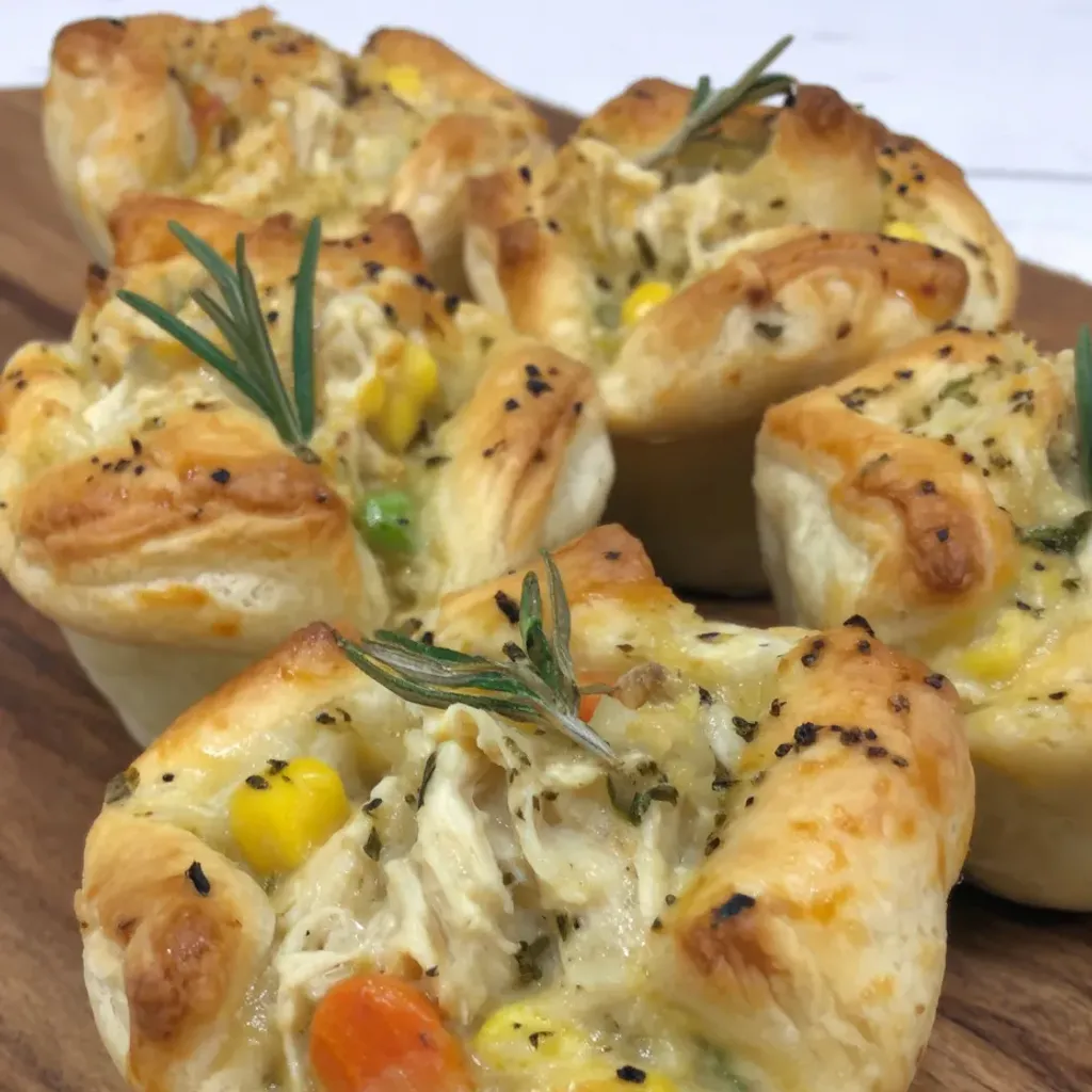 Savory Mini Chicken Pot Pies