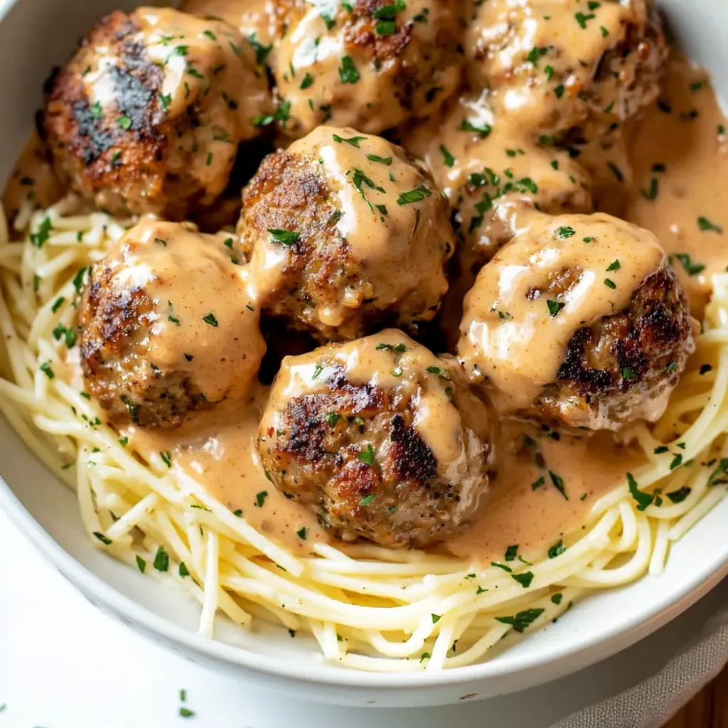 Savory Pork Apple Meatballs Recipe
