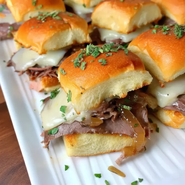 Savory Roast Beef Sliders: Easy Recipe for Crowd Pleasing Snack