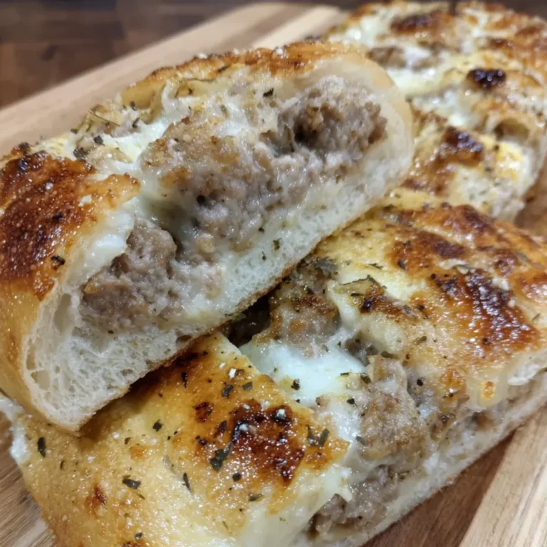 Savory Sausage Bread Loaf