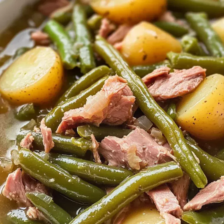Savory Southern Style Green Beans