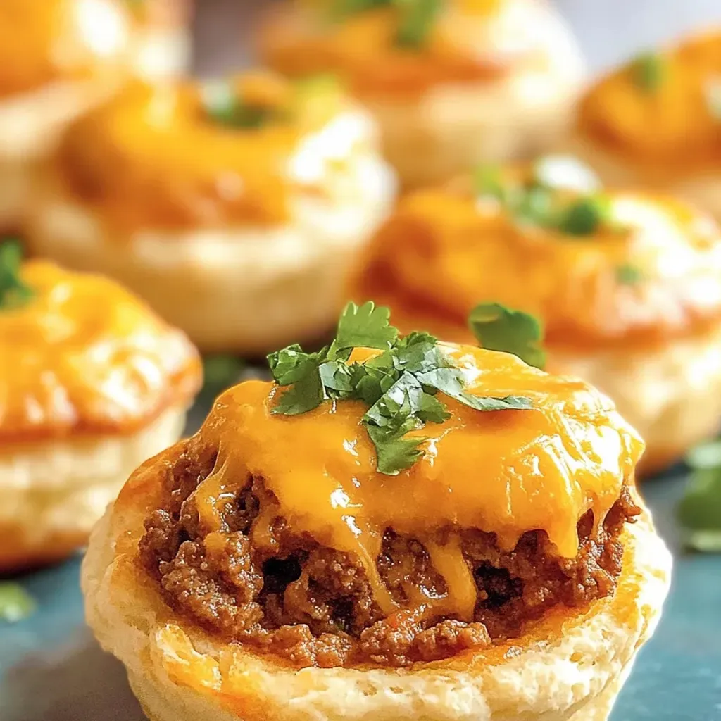 Savory Taco Biscuit Cup Recipe